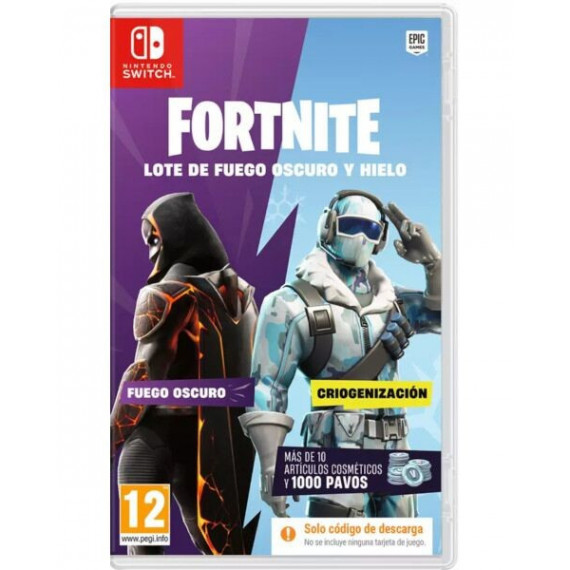 Fortnite Lote de Fuego Oscuro y Hielo NSW