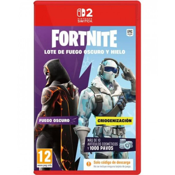 Fortnite Lote de Fuego y Hielo NSW2