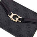 Cartera Around Wallet Coal Logo  GUESS