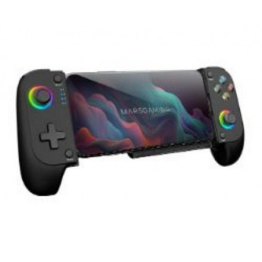 Mando Gaming Mars Gaming MGPX RGB USB-C Negro