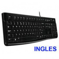 Teclado Logitech K120 USB Negro, Distribución Inglés