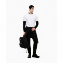 Pantalones de chándal de mezcla de viscosa Gold Label de EA7