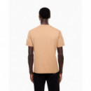 Camiseta de algodón con maxilogotipo Logo Series de EA7