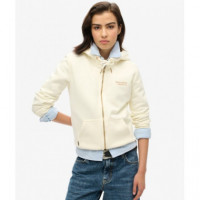 Sudadera con capucha, cremallera y logo Essential de Superdry