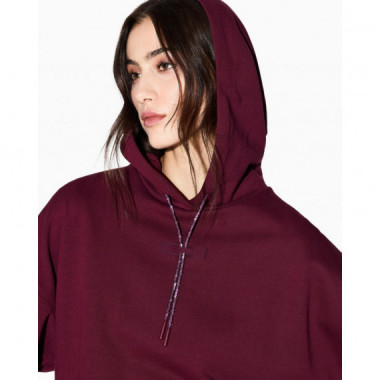 Sudadera con capucha de tela suave de Armani Exchange