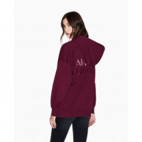 Sudadera con capucha de tela suave de Armani Exchange