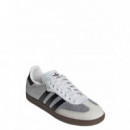 ADIDAS ORIGINALS - SAMBA OG W - CRYWHT CWHITE SILVMT - IH9055/CRYWHT CWHITE SILVMT