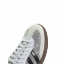 ADIDAS ORIGINALS - SAMBA OG W - CRYWHT CWHITE SILVMT - IH9055/CRYWHT CWHITE SILVMT