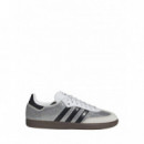 ADIDAS ORIGINALS - SAMBA OG W - CRYWHT CWHITE SILVMT - IH9055/CRYWHT CWHITE SILVMT