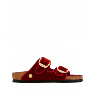 BIRKENSTOCK - arizona bb exq tex velvet - Rust Red - 1030092/Rust Red