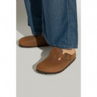 BIRKENSTOCK - BOSTON NATURAL LEATHER OILED - COGNAC - 1028310/COGNAC
