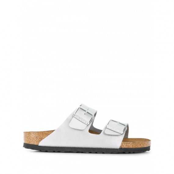 BIRKENSTOCK - ARIZONA BIRKO-FLOR - SILVER - 1012283/SILVER