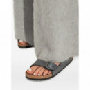 BIRKENSTOCK - ARIZONA BIRKO-FLOR - METALLIC BLACK - 1029224/METALLIC BLACK