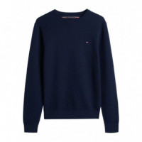 TOMMY HILFIGER - SEASONAL STRUCTURE CNECK - C1G - F|MW0MW41643/C1G