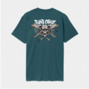 Camiseta SANTA CRUZ Pace Torch Bones