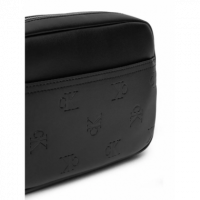 Pouch Calvin Klein negro estampado CK