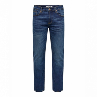 Vaqueros Hombre Vaqueros ONLY & SONS Onsweft Regular Medium Blue Denim