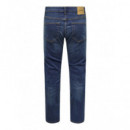Vaqueros Hombre Vaqueros ONLY & SONS Onsweft Regular Medium Blue Denim