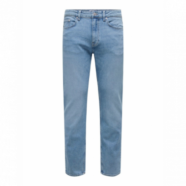 Vaqueros Hombre Vaqueros ONLY & Sons Onsweft Regular Light Blue Denim