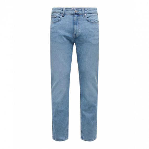 Vaqueros Hombre Vaqueros ONLY & Sons Onsweft Regular Light Blue Denim