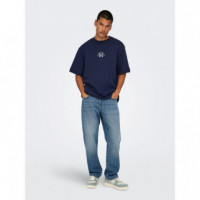 Vaqueros Hombre Vaqueros ONLY & Sons Onsedge Medium Blue Denim