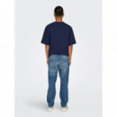 Vaqueros Hombre Vaqueros ONLY & Sons Onsedge Medium Blue Denim