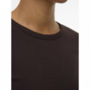 Camisetas Mujer Top VERO MODA Chloe Chocolate Torte