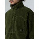 Chaquetas Hombre Chaqueta THE NORTH FACE Extreme Pile 2 FZ TNF Woodland Green