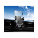 HOCO H80 Soporte de Coche hasta 7" Gravity Negro para Toma de Aire