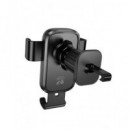 HOCO H80 Soporte de Coche hasta 7" Gravity Negro para Toma de Aire