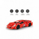 iMMaster Coche de carreras rojo - 437pzas. Para construir