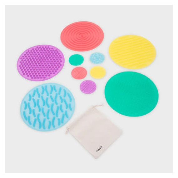Juego de círculos sensoriales SiliShapes