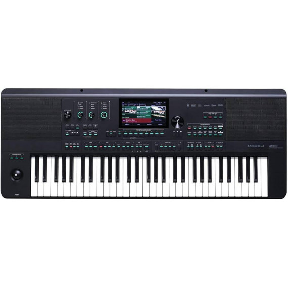 TECLADO MEDELI 61 TECLAS 7" PANTALLA 1100 SONIDOS 