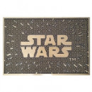 Felpudo Caucho Star Wars (logo Saga)