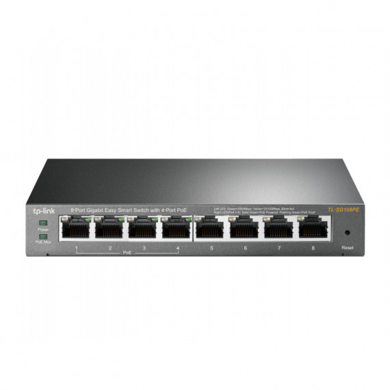 Switch TP-LINK Easy Smart Metalico 8 Puertos