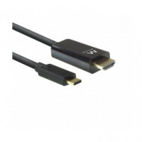 Cable Usb-c Macho a HDMI Macho 2M  EMINENT