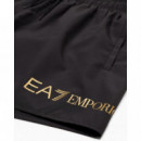 Bañador de largo medio con logotipo de EA7