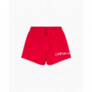 Bañador de largo medio con logotipo de EA7