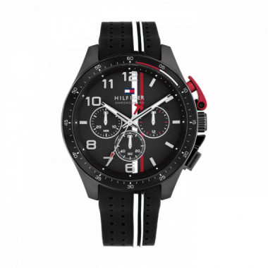 RELOJ SILICONA NEGRA