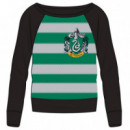 Sudadera Slytherin Harry Potter adulto mujer XS