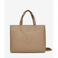 Bolso Calvin Klein Sculpted beige