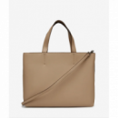 Bolso Calvin Klein Sculpted beige