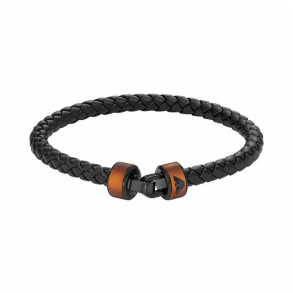 PULSERA PIEL TRENZADA