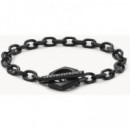 PULSERA ACERO NEGRO