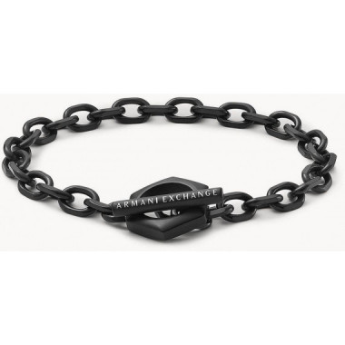 PULSERA ACERO NEGRO