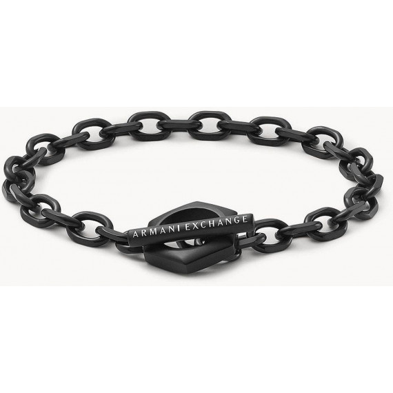 PULSERA ACERO NEGRO