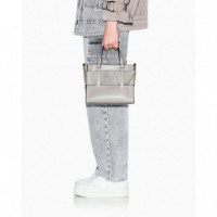 BOLSO TOTE MEDIUM BROWN BASS