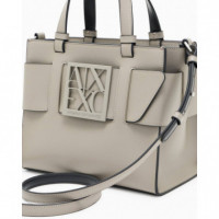 BOLSO TOTE MEDIUM BROWN BASS