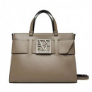 BOLSO BIG TOTE BROWN BASS