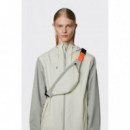 Rains Riñonera Bum Bag Mini Fossil Cement